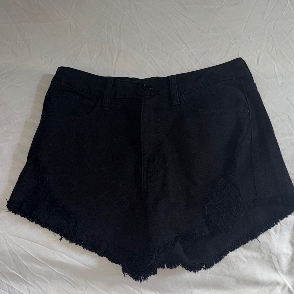 Kendall & Kylie Black Jean Shorts
